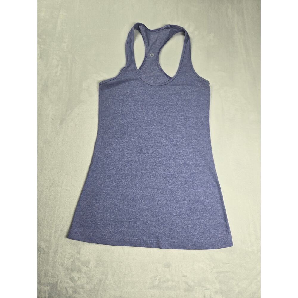 Lululemon‎ Tank Top Racerback Size 6 Light Purple Reversible